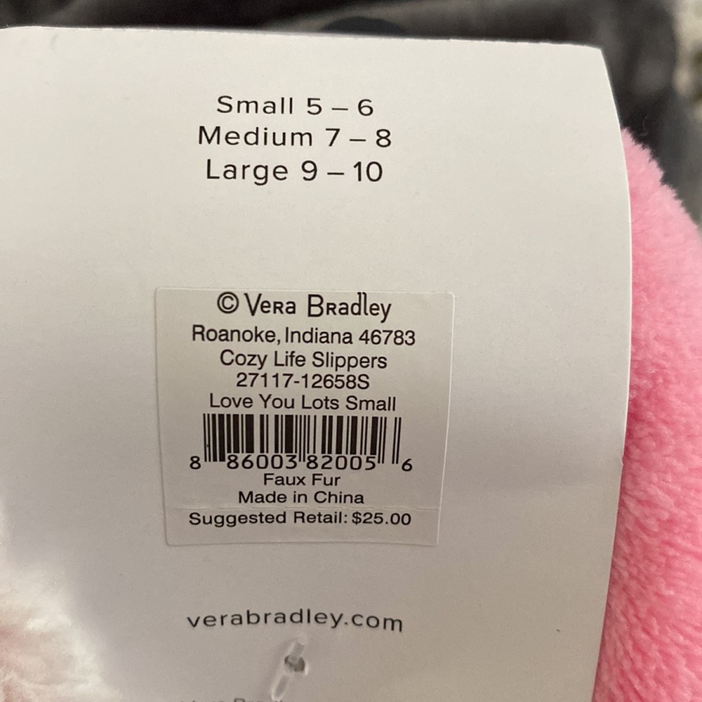 Vera Bradley Cozy Life Slippers - Picture 5 of 5